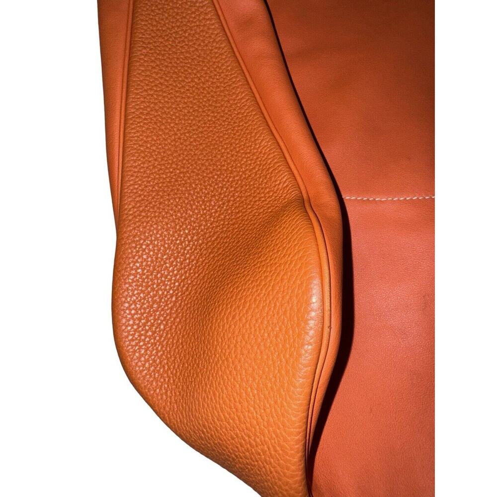 Hermes Swift Taurillon Clemence Vache Hunter Virevolte 29 Orange - Picture 6 of 16